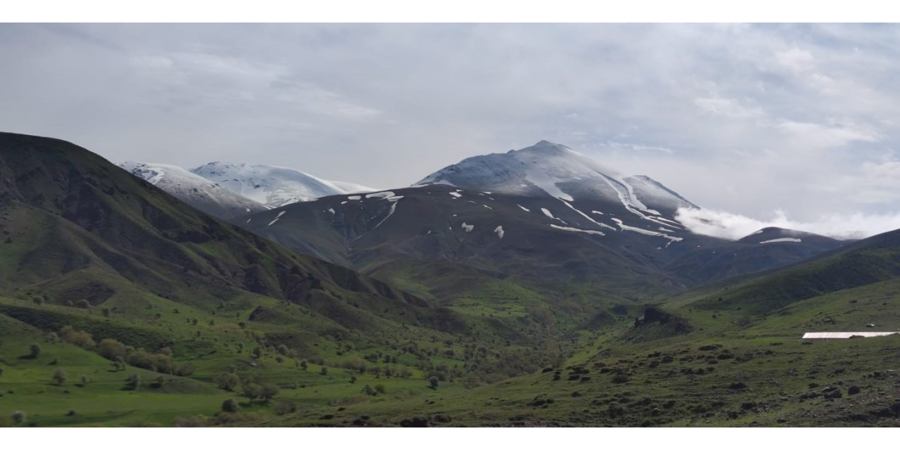 Bağır Paşa Dağı’na kar yağdı