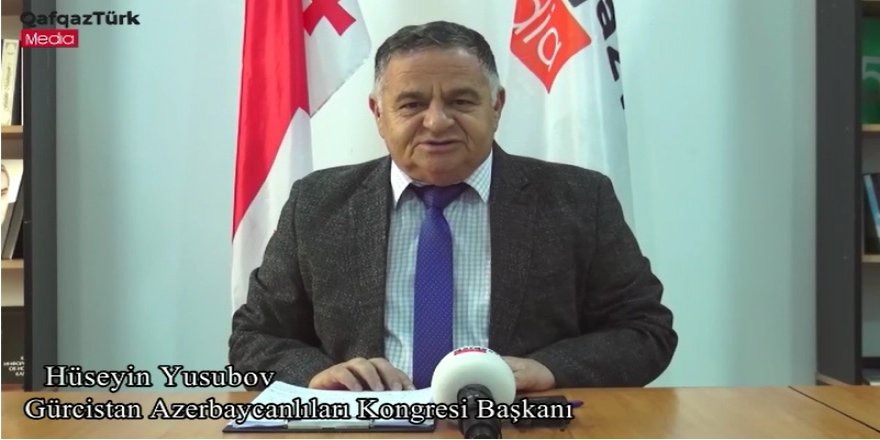 Gürcistan Azerbaycanlıları Kongresi Milletvekili Adem Çalkın'ı Tebrik Etti