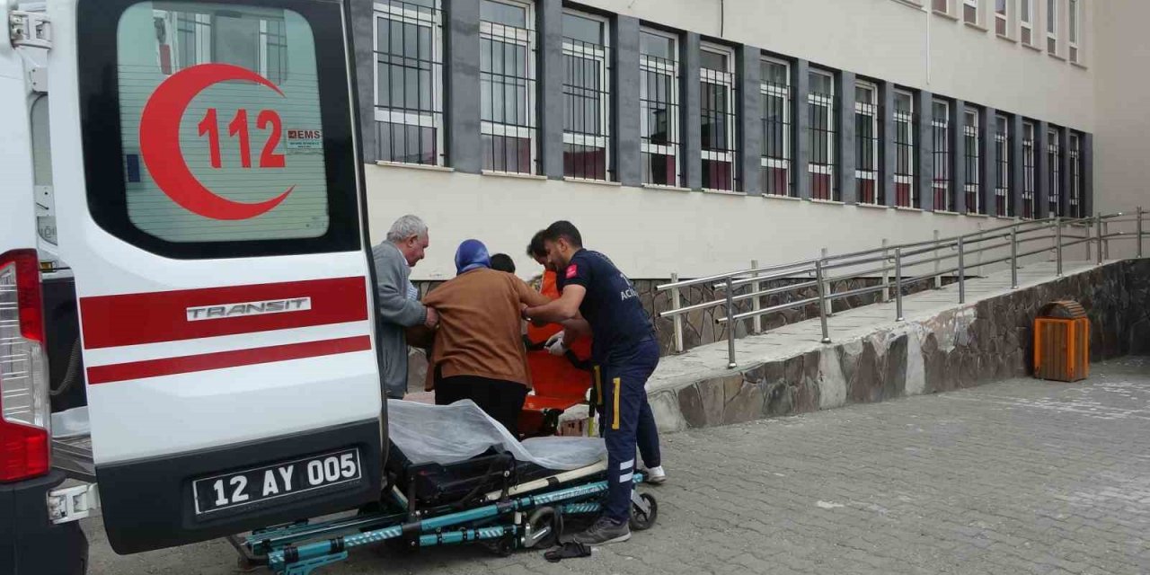 Bingöl’de yaşlı ve hastalar ambulansla sandığa götürülüyor