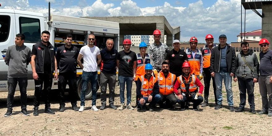 AFAD, Karayolları personeline uygulamalı eğitim verdi