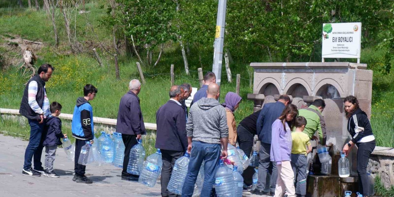 Erzurumluların vazgeçemediği çeşme