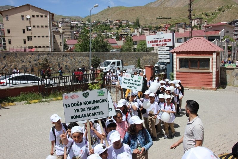 Hakkari’de Dünya Çevre Günü etkinlikleri devam ediyor