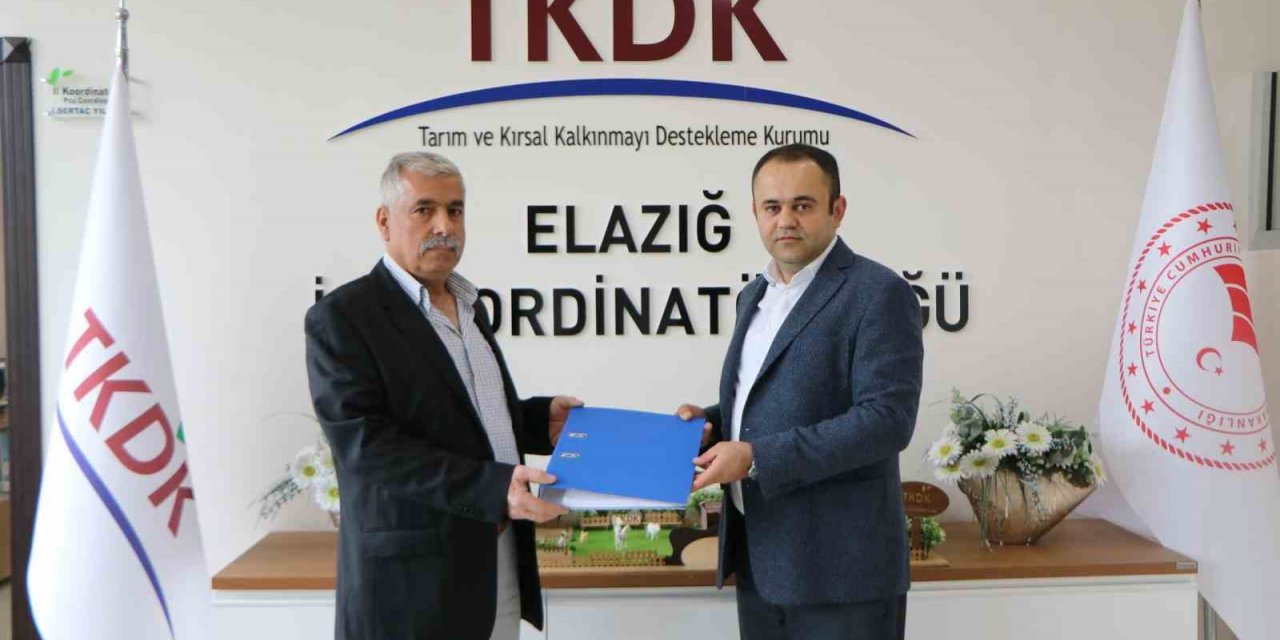 Keban’da 6,5 milyonluk alabalık üretim sözleşmesi