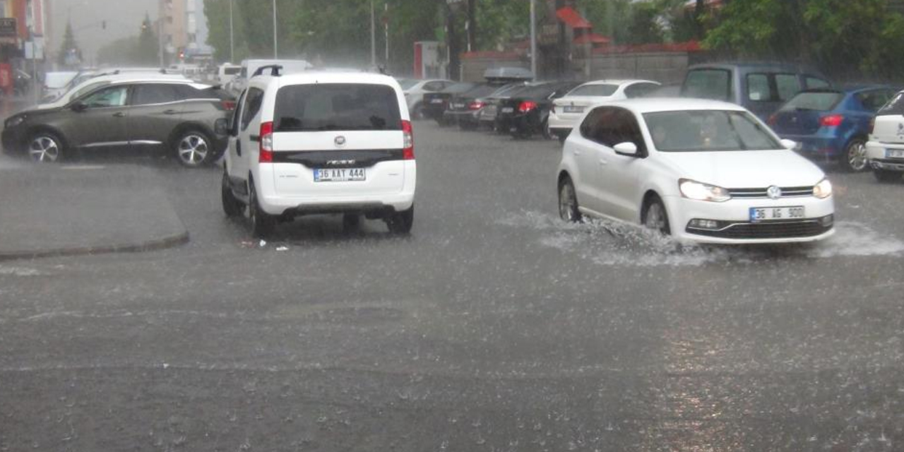 Kars’ta sağanak yağmur uyarısı