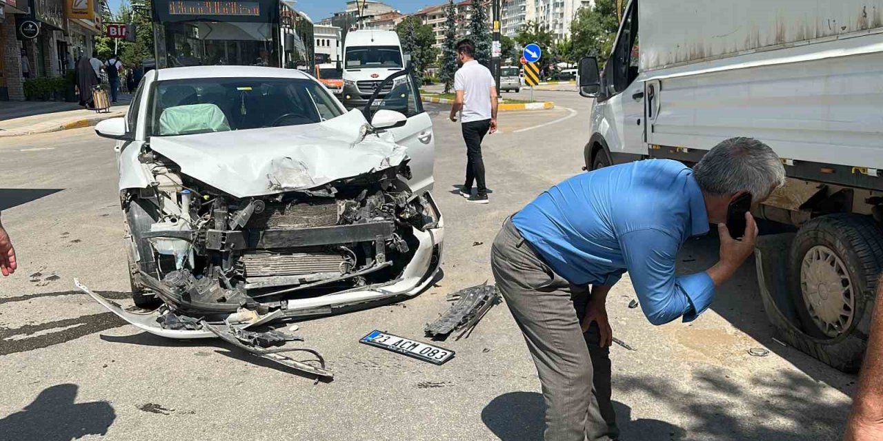 Elazığ’da trafik kazası