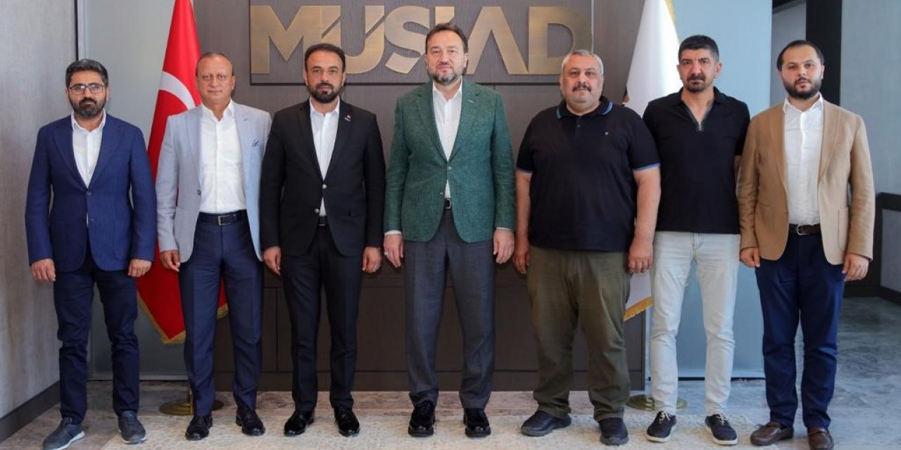 MÜSİAD Malatya yönetiminden genel merkeze Hayırlı olsun ziyareti