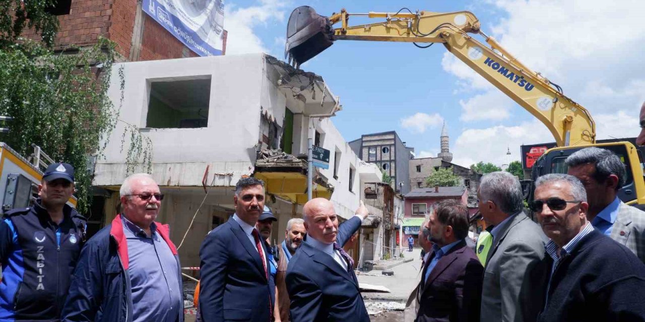 Erzurum’da kentsel dönüşüm için düğmeye basıldı