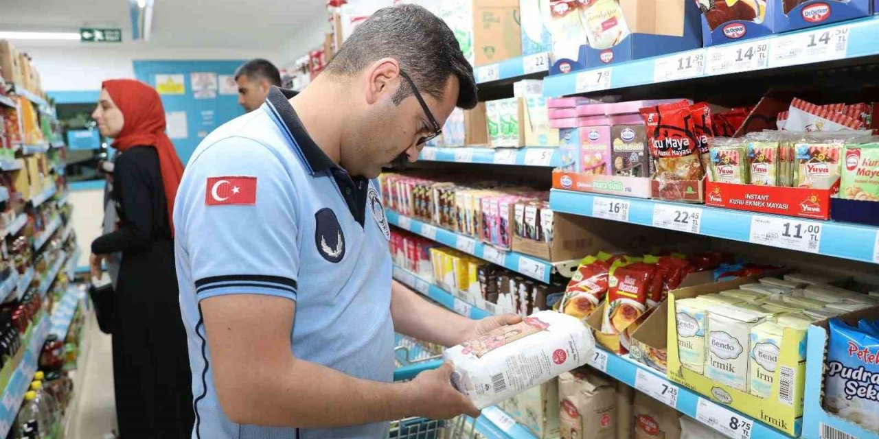 İpekyolu’nda bayram öncesi market denetimi