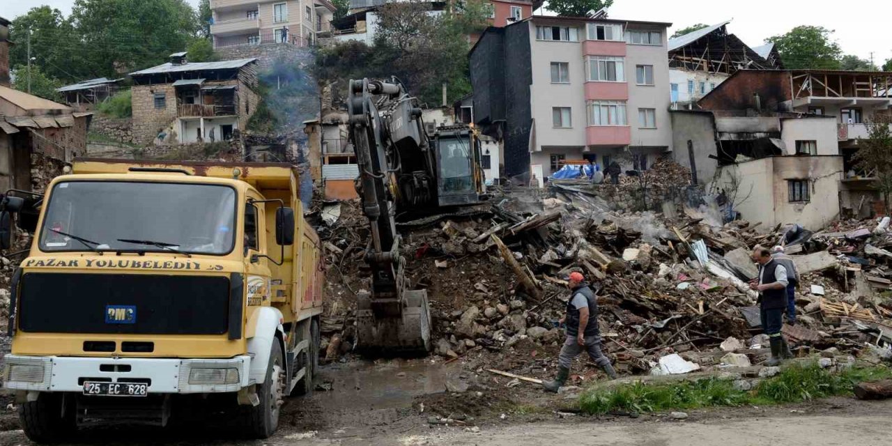 Yangında zarar görenlere 125 bin nakdi destek