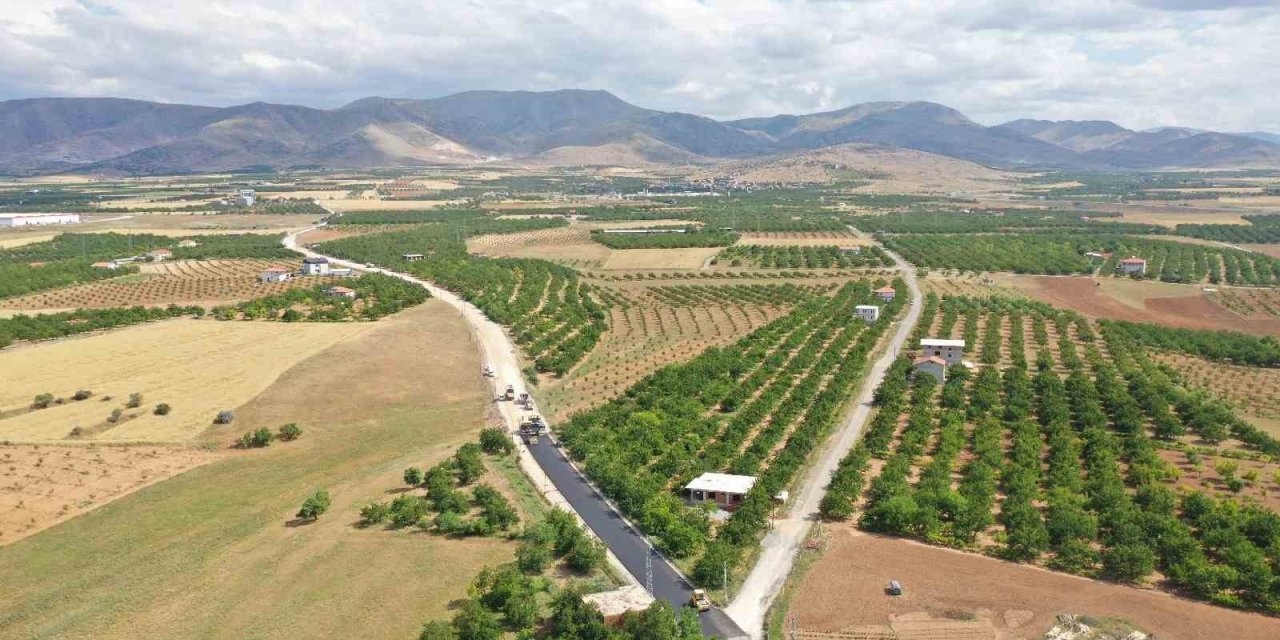 Malatya’da asfalt çalışmaları sürüyor