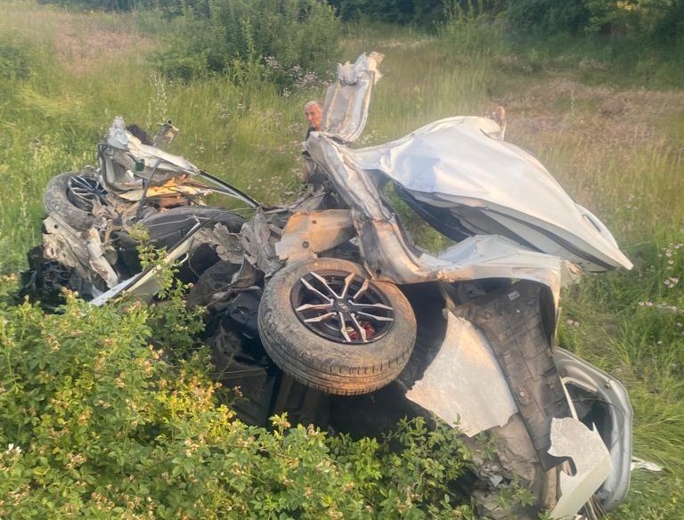 Malatya’da kontrolden çıkan araç şarampole devrildi: 1 ölü 5 yaralı