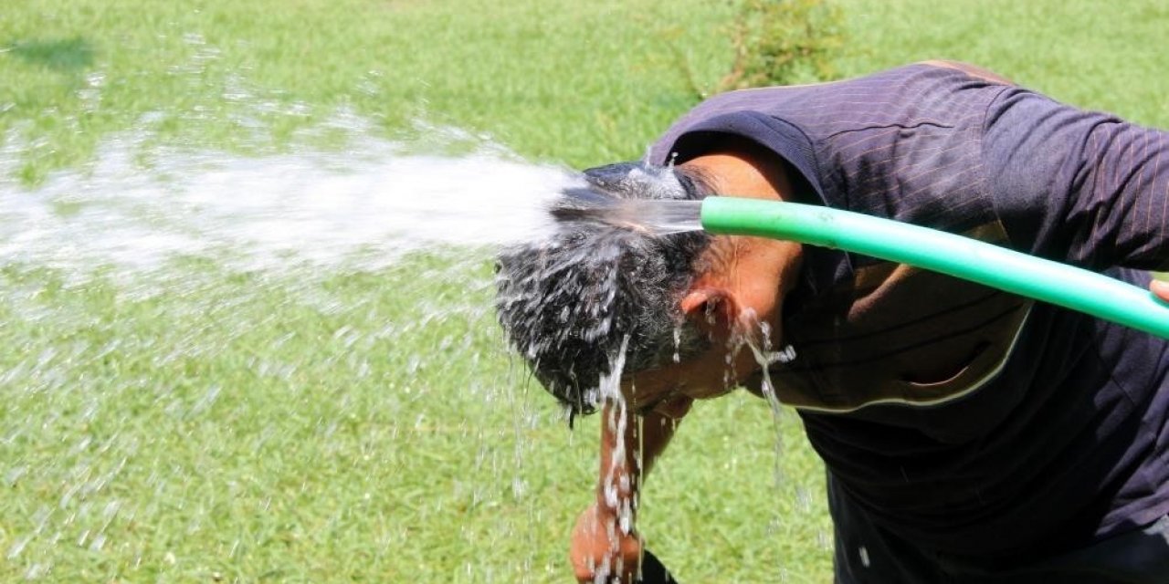 Erzincan’da sıcak hava etkili oluyor