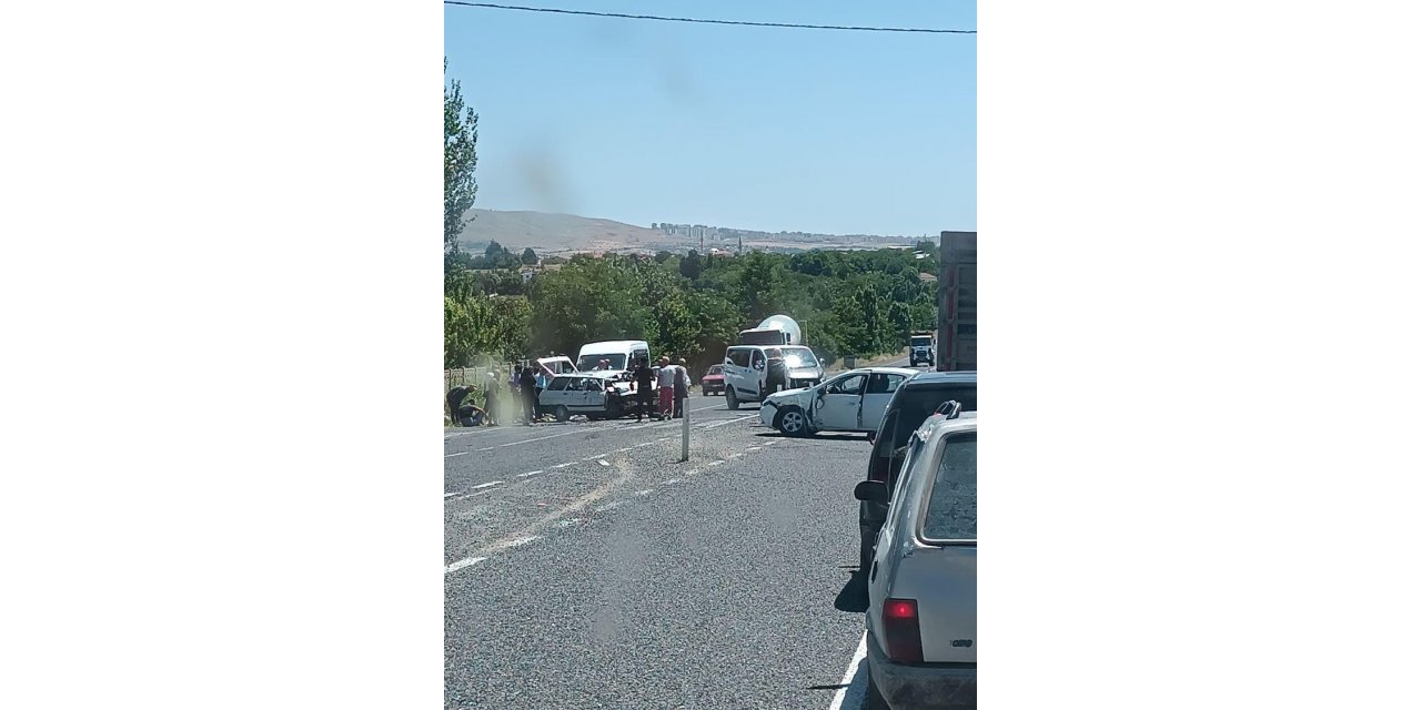 Elazığ’da trafik kazası: 6 yaralı