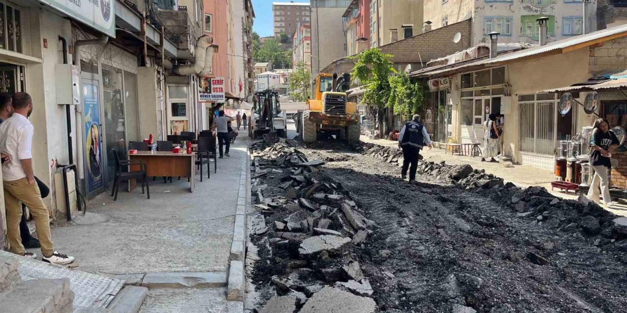 Hakkari’de bir cadde daha sanat sokağına dönüştürülüyor