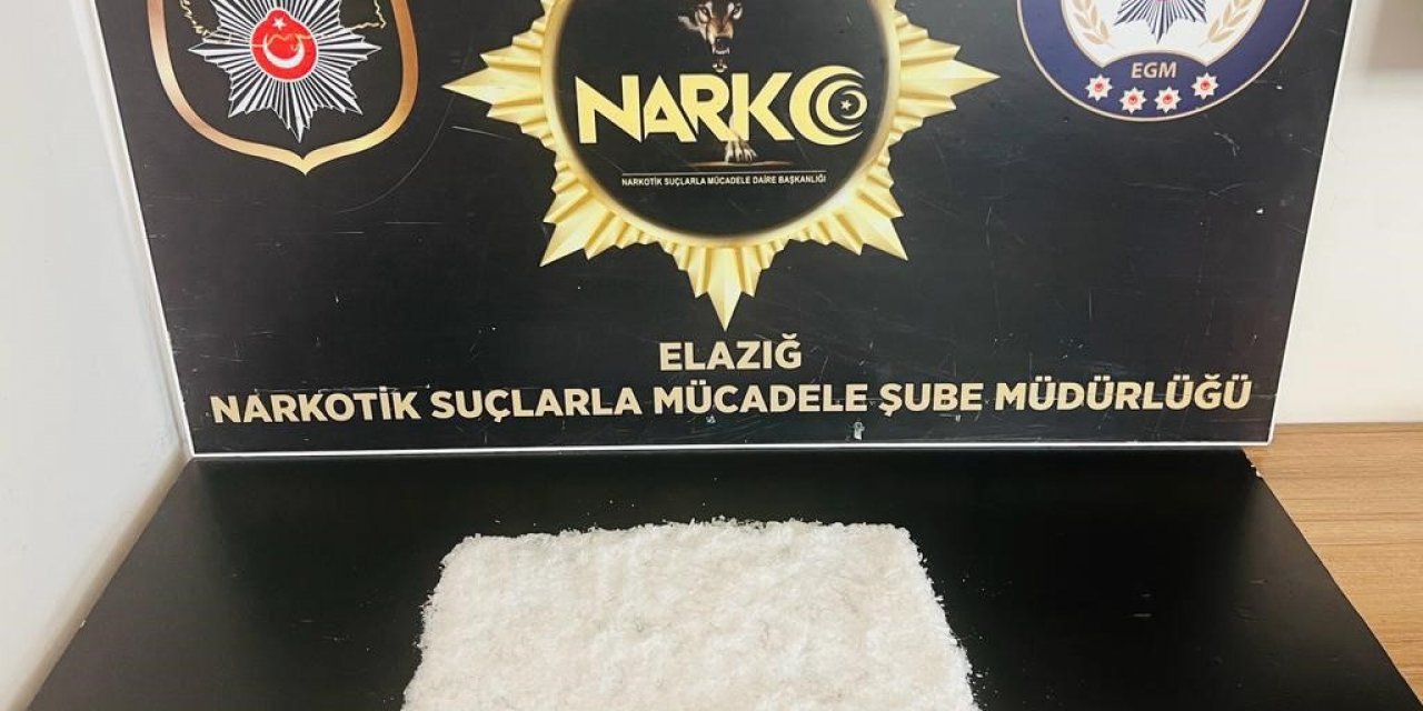 Elazığ’da uyuşturucu taciri tutuklandı