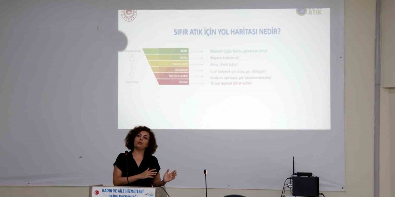 Vanlı kadınlara ‘Sıfır Atık ve İklim Değişikliği’ semineri verildi