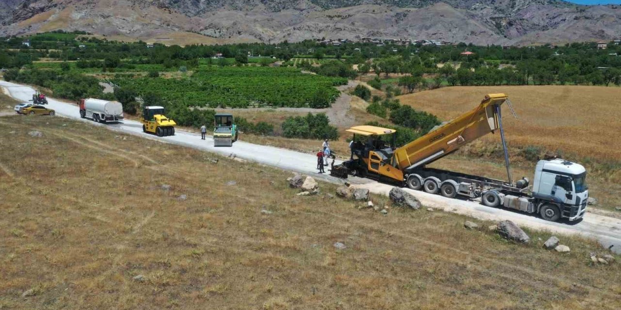 Elazığ’da SSB yol çalışmaları başladı