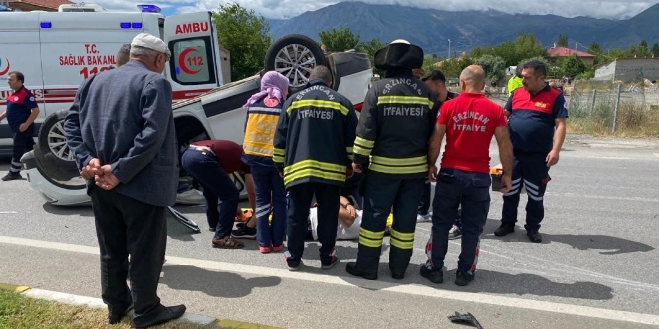 Kırmızı ışık ihlali kazaya neden oldu: 4 yaralı