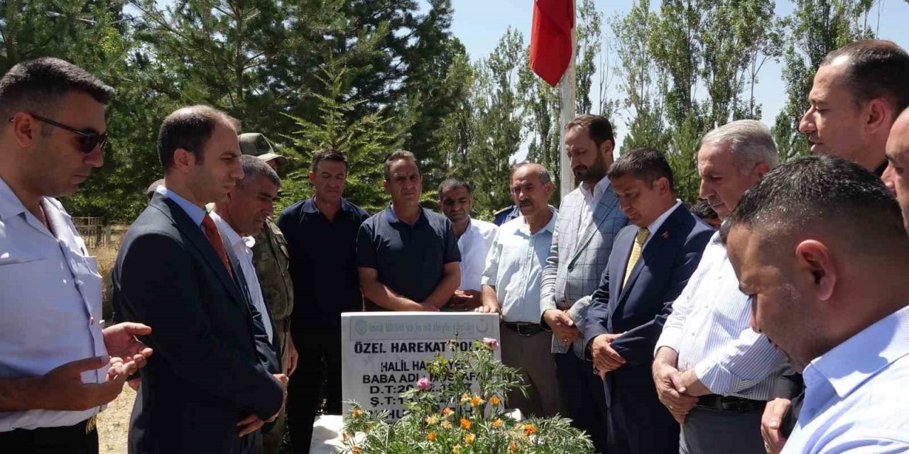 15 Temmuz Şehidi Halil Hamuryen, mezarı başında anıldı