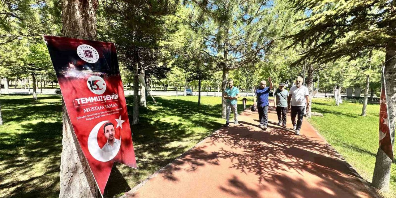 Elazığ’da şehitler yolu yürüyüş parkuru ve sergi açılışı