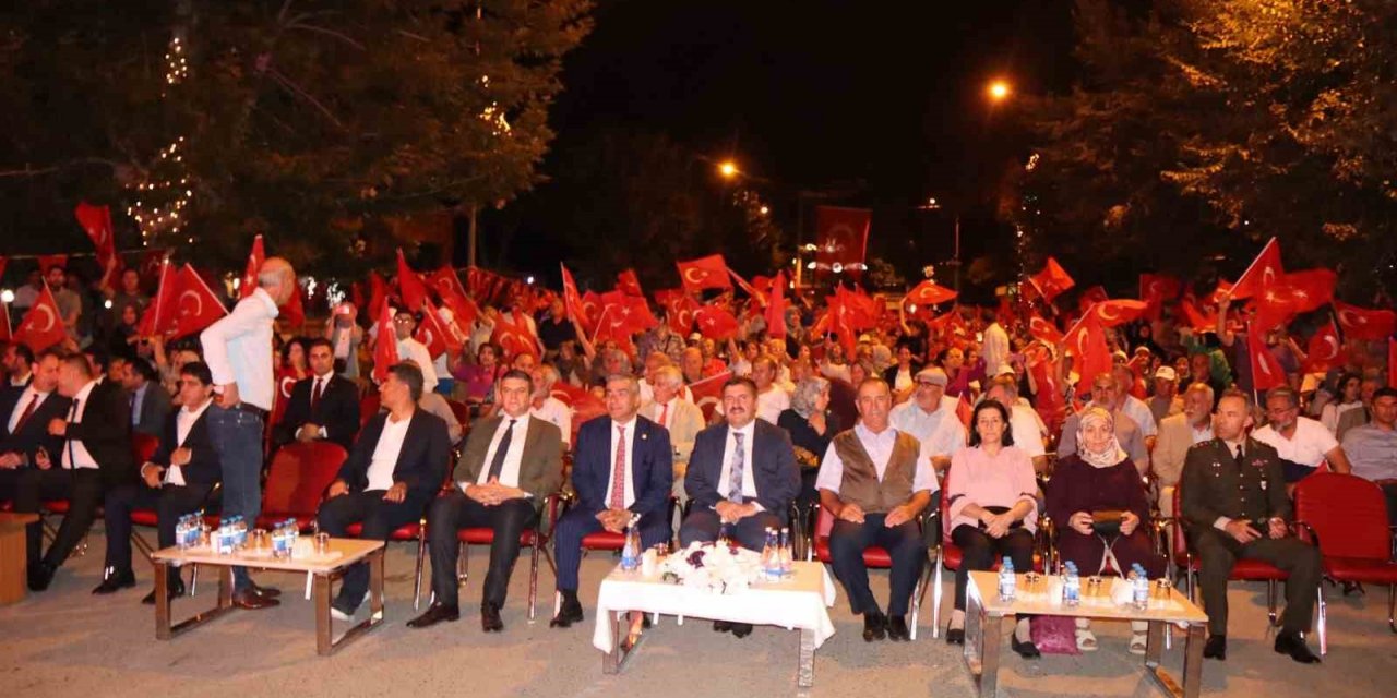 Iğdır’da "15 Temmuz Şehitlerini Anma, Demokrasi Milli ve Birlik Günü" programı