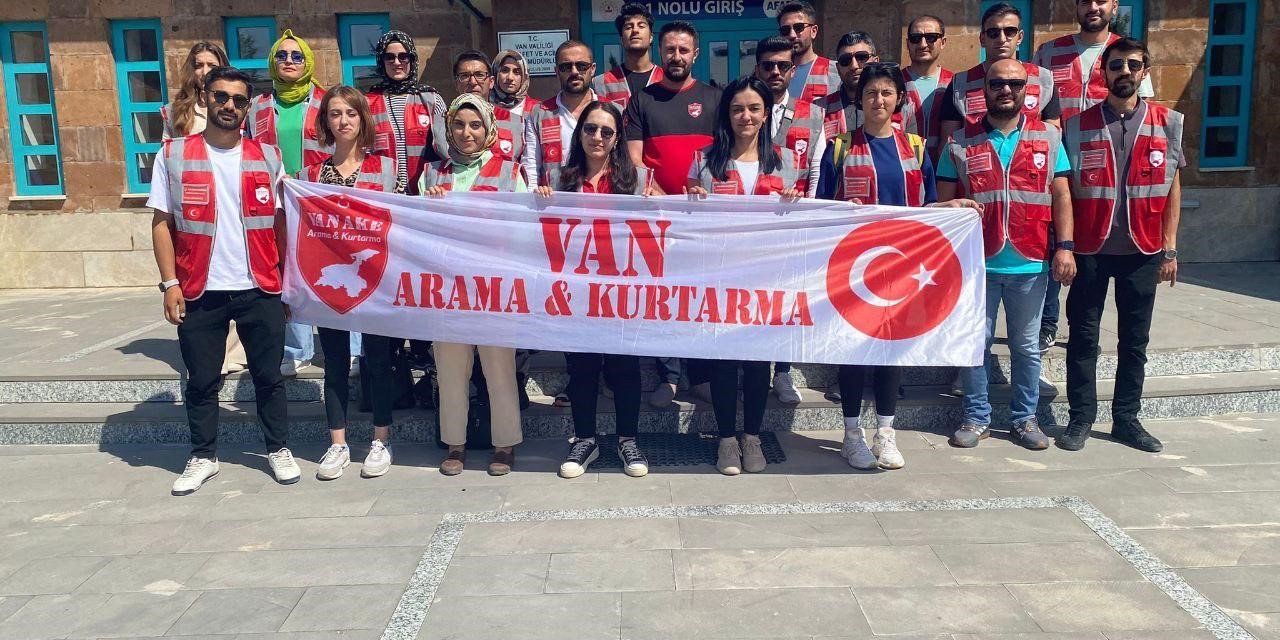 Van AFAD’dan Van Arama ve Kurtarma Derneği gönüllülerine eğitim