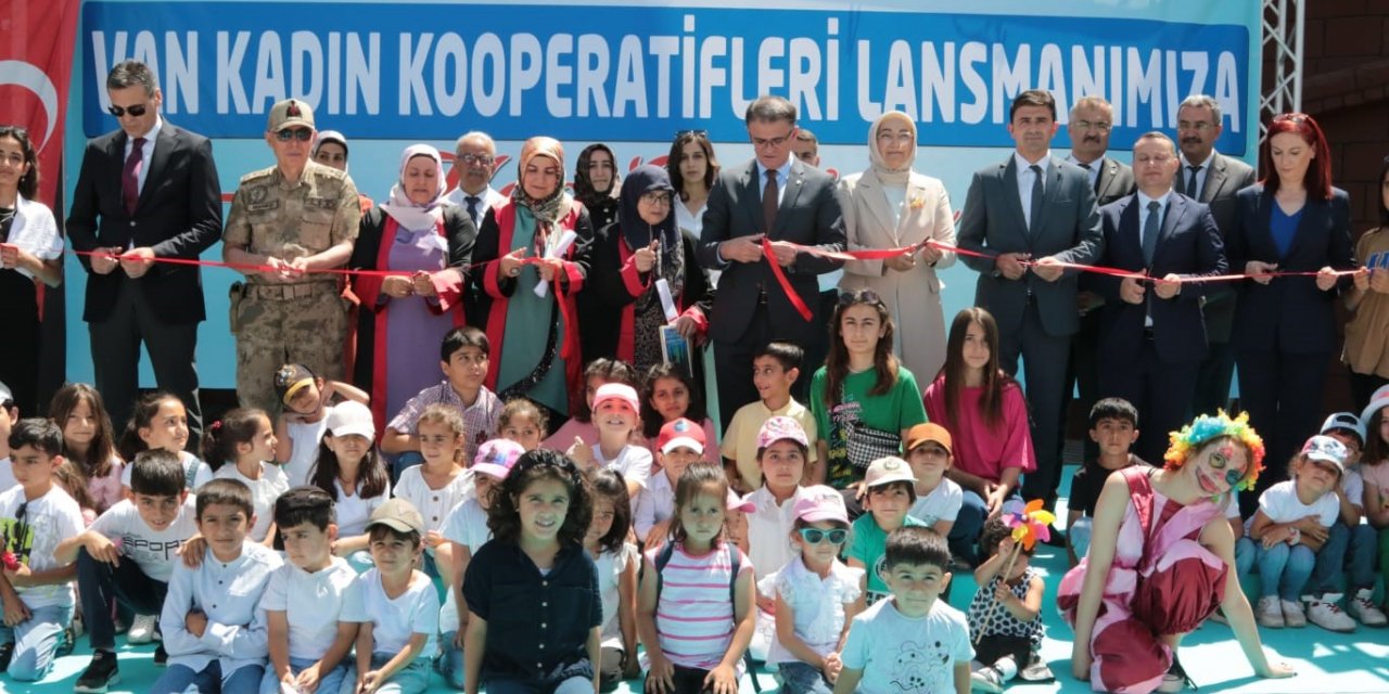 Van’da kadın kooperatiflerinin lansmanı yapıldı