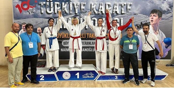 Tunceli’nin ilk kadın karate şampiyonu, 18 yıl sonra yeniden Türkiye şampiyonu