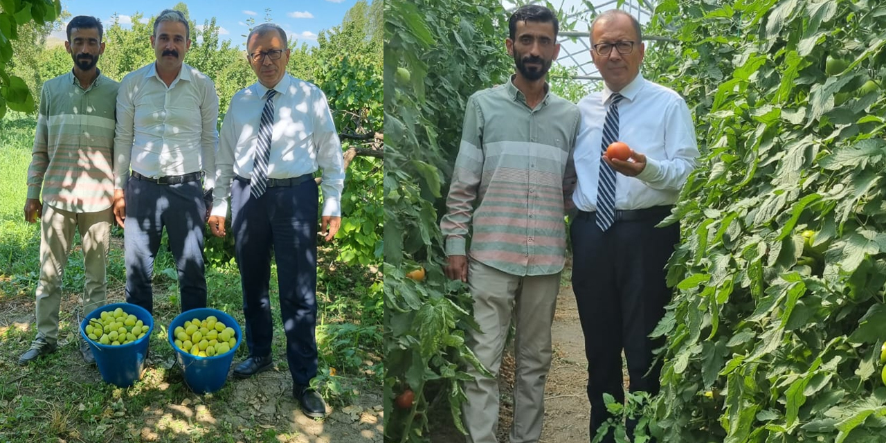 Bölgenin sebze ve meyve deposu Kağızman'da yüzler gülüyor