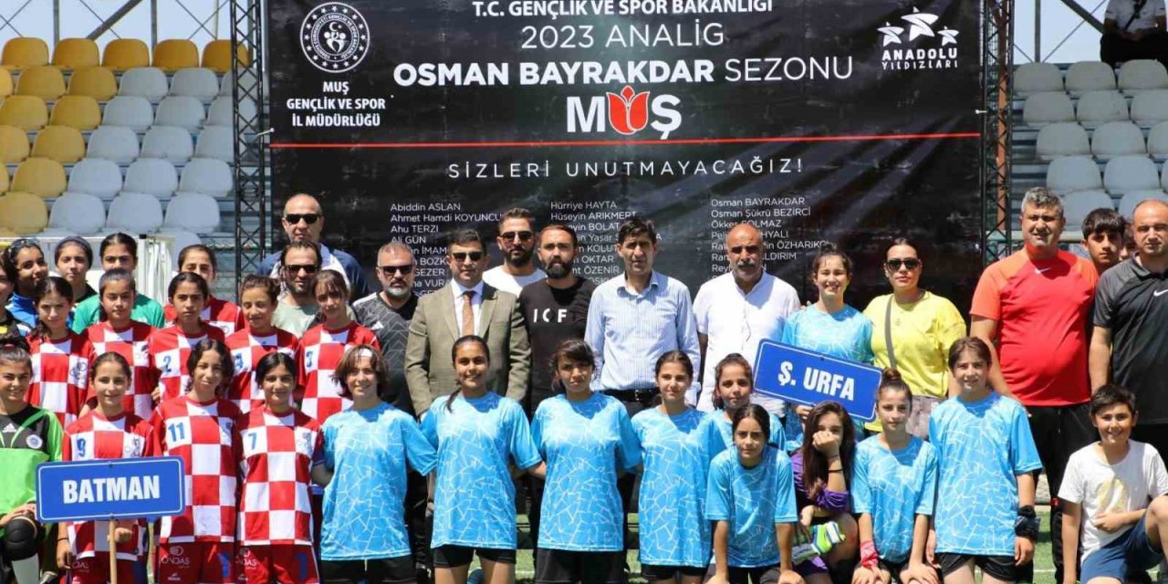 Anadolu Yıldızlar Ligi, futbol yarı final müsabakaları Muş’ta yapıldı