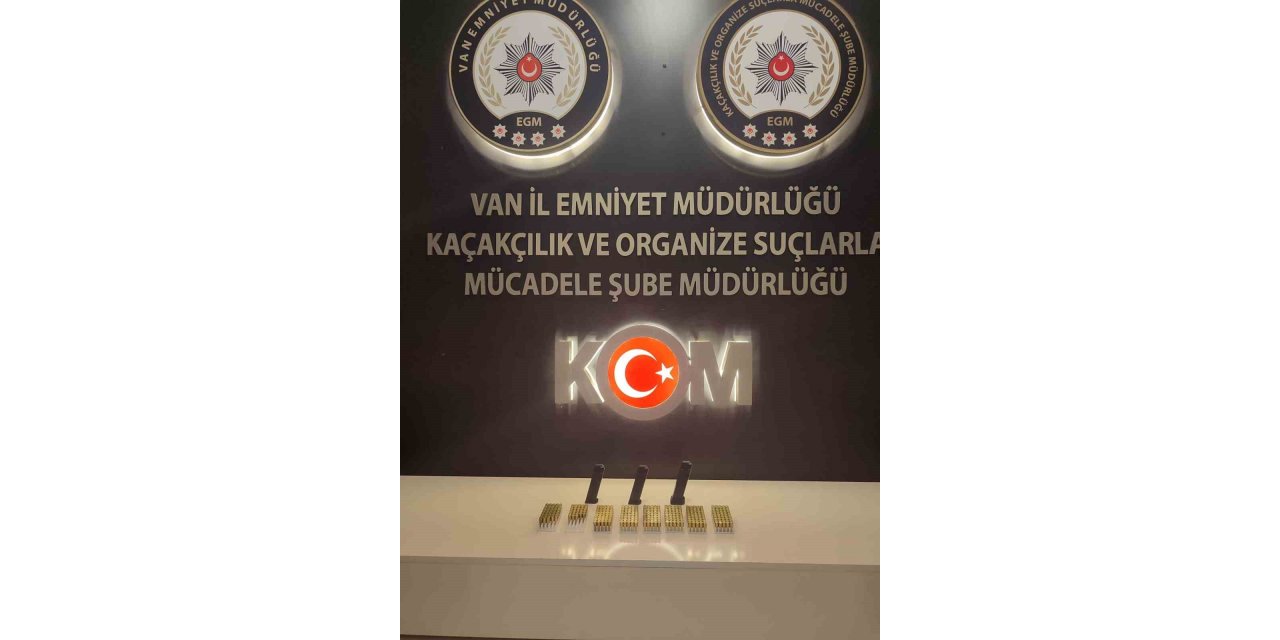 Van’da gümrük kaçağı malzemeler ele geçirildi