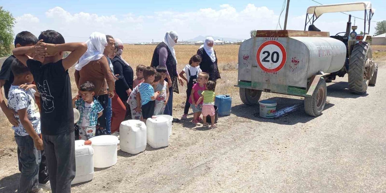 Kuraklık içme suyunu vurdu: 700 hanelik köy susuz kaldı