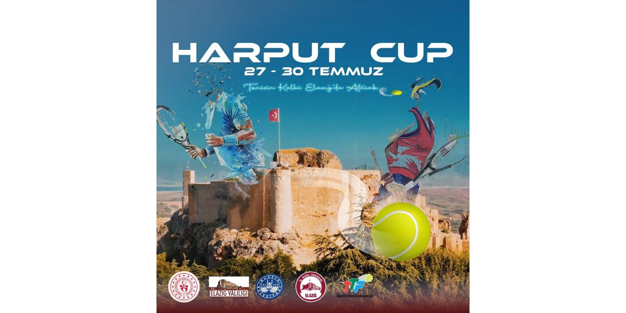 Elazığ’da Harput Cup Tenis Turnuvası başlıyor