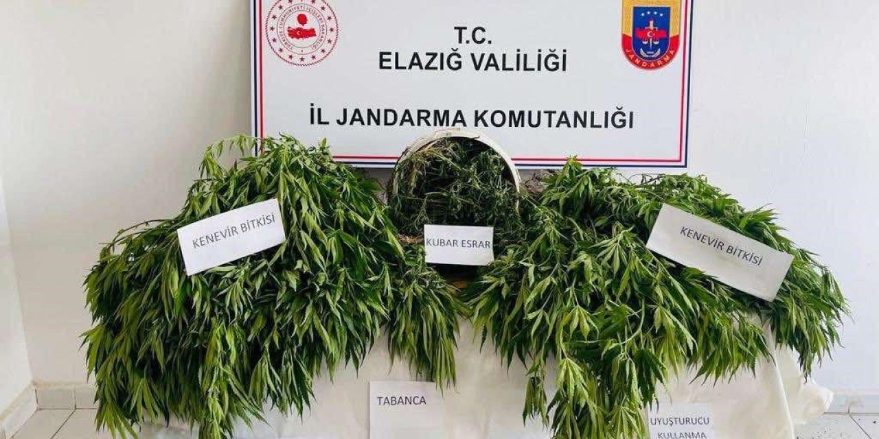 Elazığ’da uyuşturucu operasyonu: 3 gözaltı