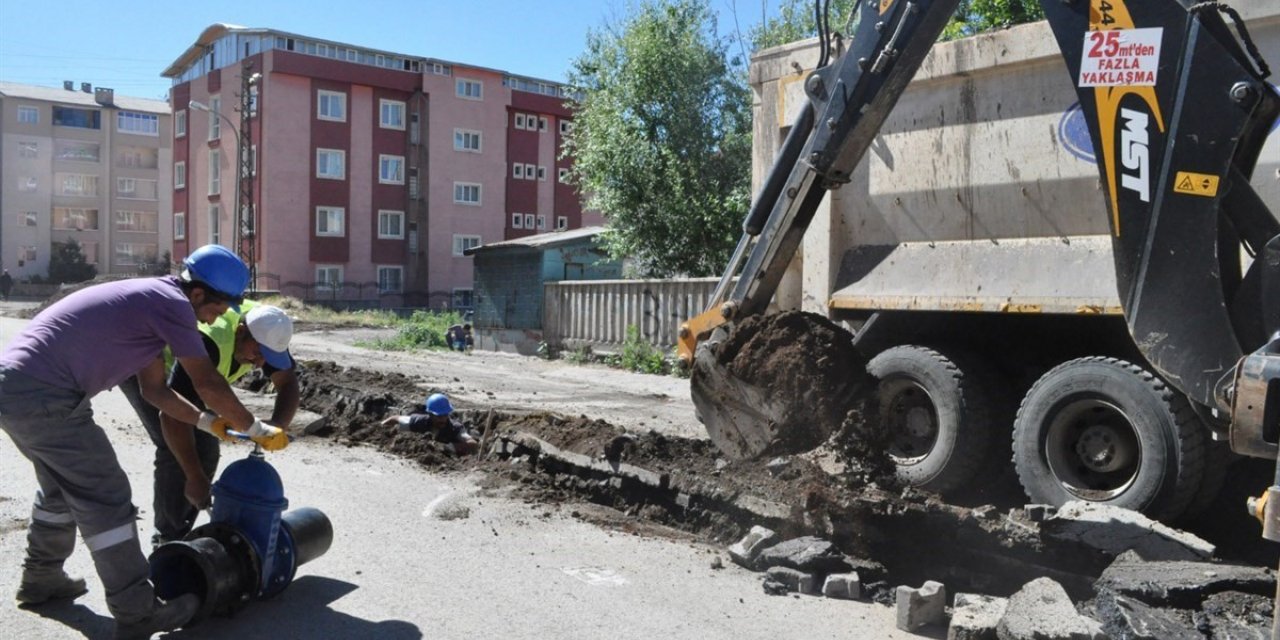 ESKİ’den 38 km kanalizasyon hattı