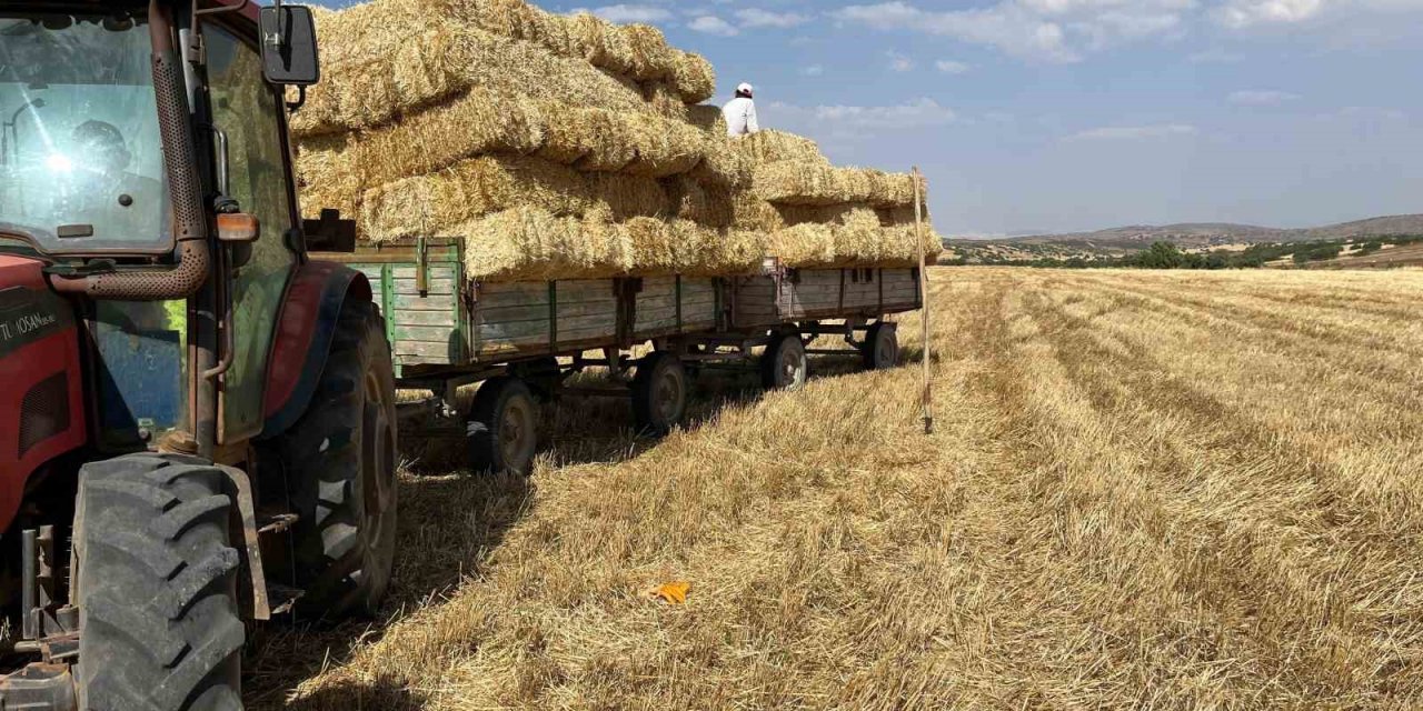 Erzincan’da çiftçilerin saman mesaisi başladı