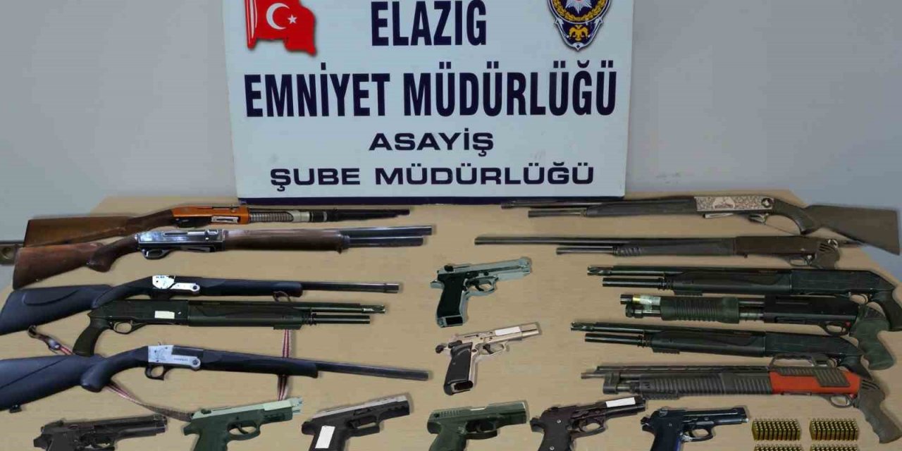 Elazığ’da asayiş ve şok uygulamaları: 22 tutuklama