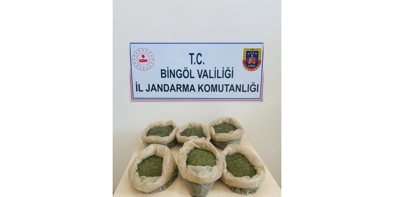 Bingöl’de 3 kilo esrar ele geçirildi