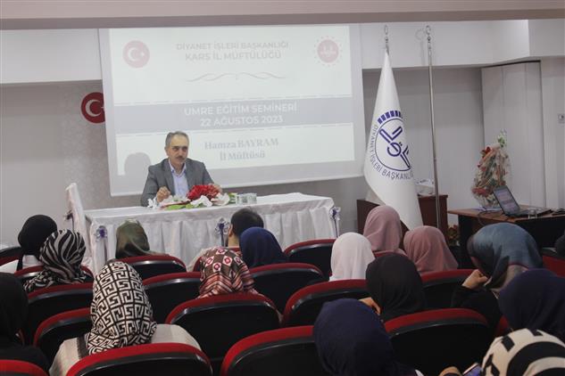 Kars’tan Umre’ye gideceklere seminer