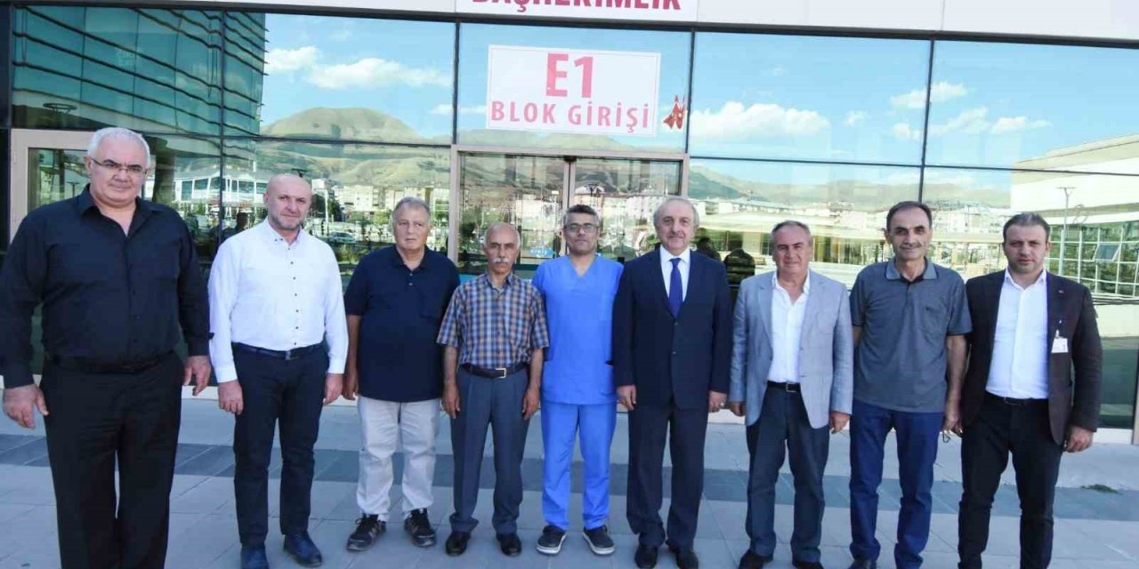 ERVAK’ tan Şehir Hastanesi Başhekimi Tör’e ziyaret