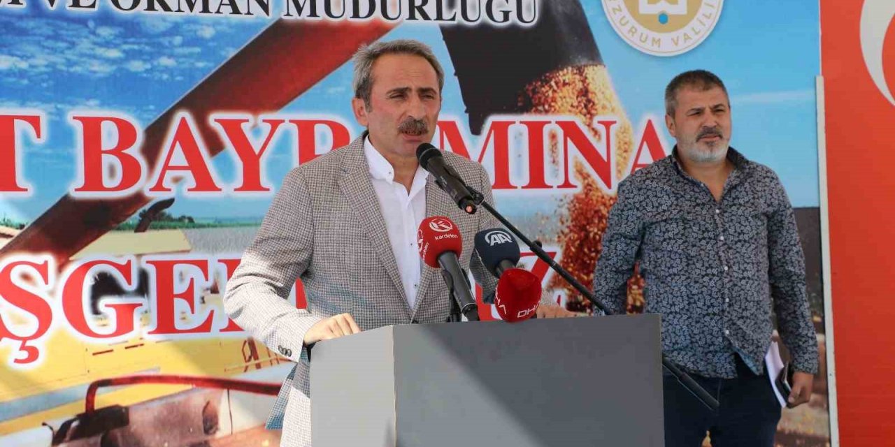 Erzurum’da hasat bayramı