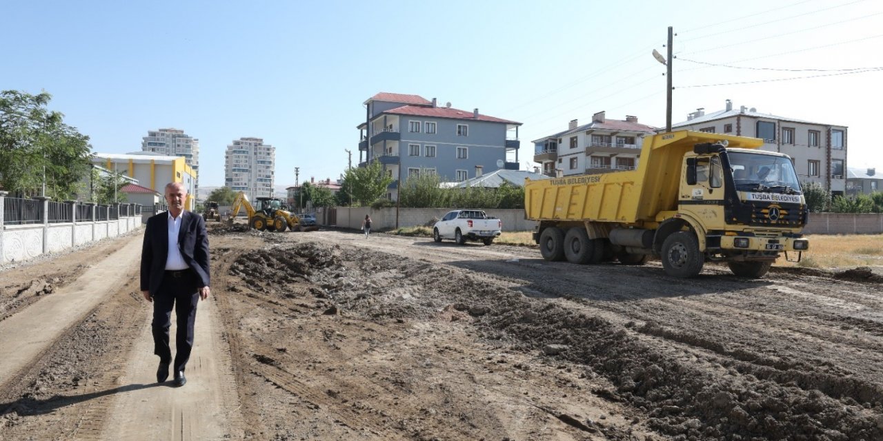 Tuşba Belediyesinden asfalt seferberliği