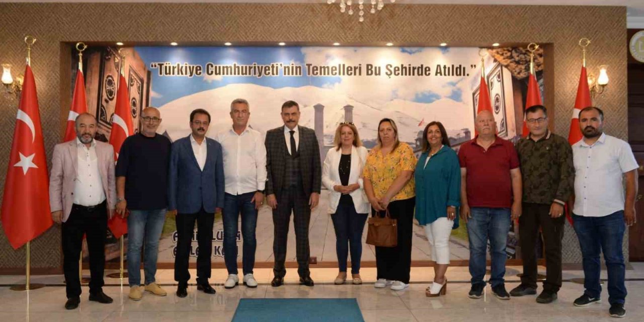 ERMED’den Vali Çiftçiye ‘Hayırlı olsun’ ziyareti