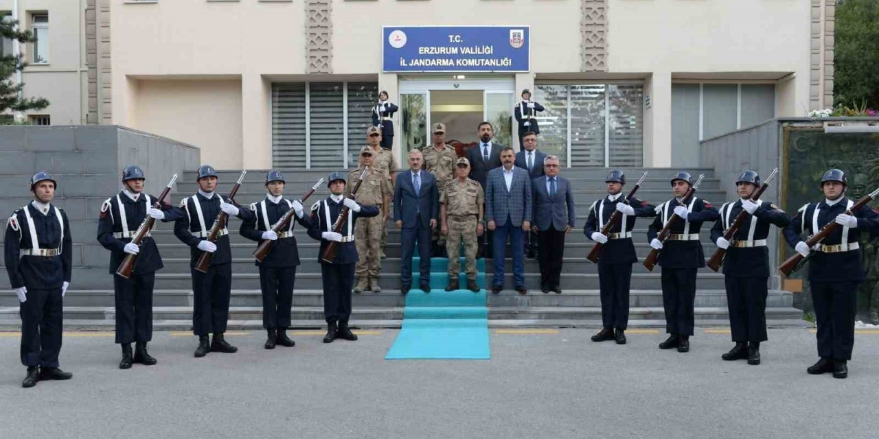 Jandarma Genel Komutanı ve Emniyet Genel Müdürü Erzurum’daydı