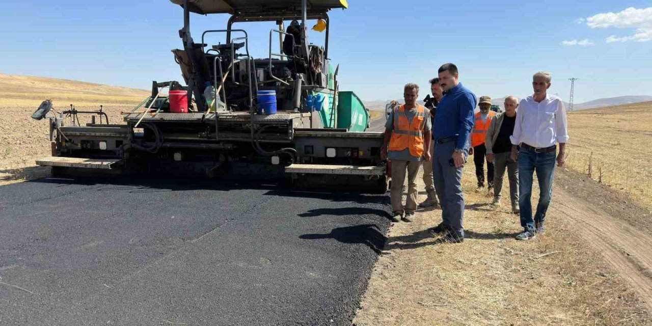 Diyadin Kaymakamı Karali, ilçede yapılan çalışmaları inceledi