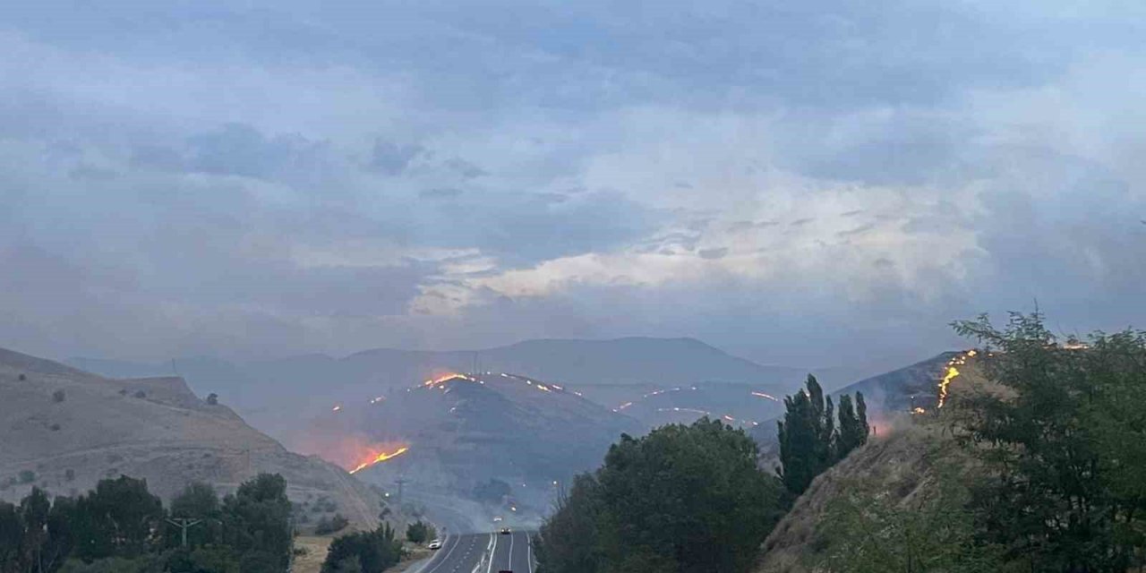 Malatya’da korkutan yangın