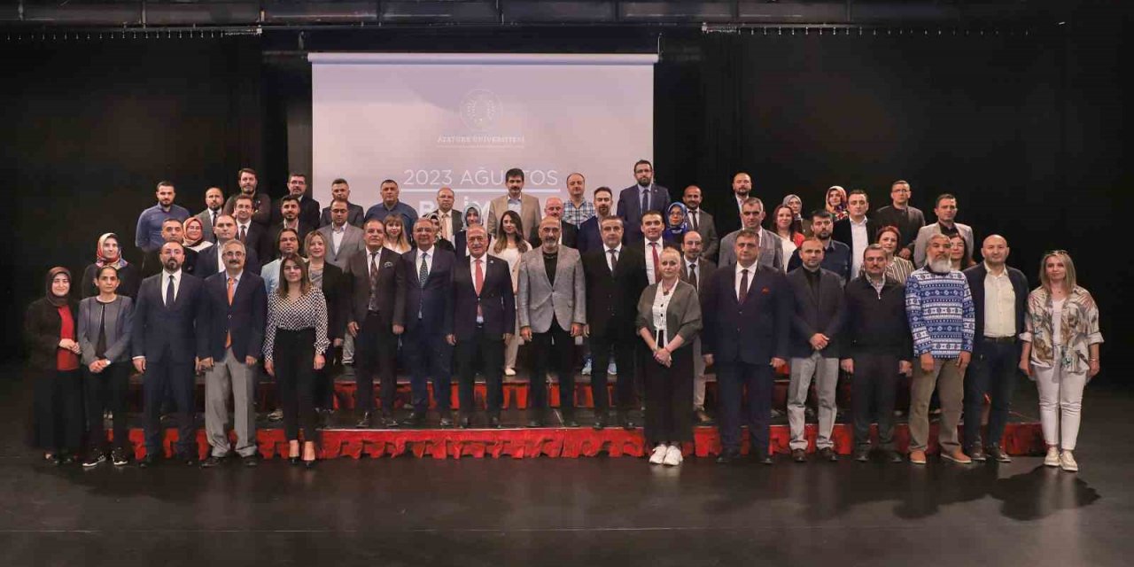 Atatürk Üniversitesi’nde bilimsel teşvik töreni