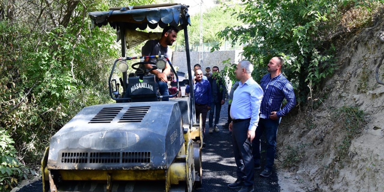 Çınar, Gündüzbey’deki çalışmaları inceledi