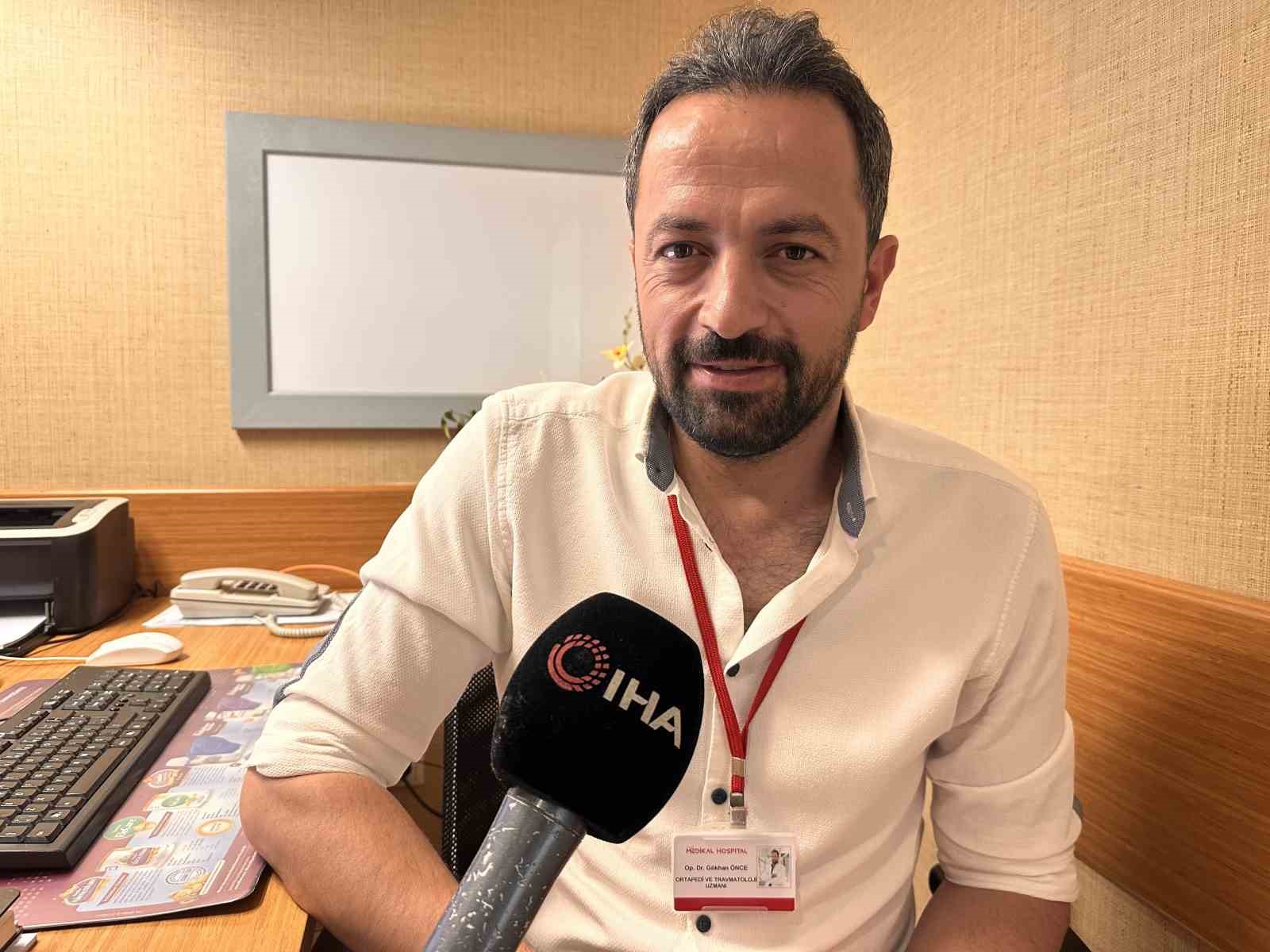 Op. Dr. Gökhan Özer: ’’Vücut ağrıları kulak ardı edilmemeli, tümör olabiliyor’’