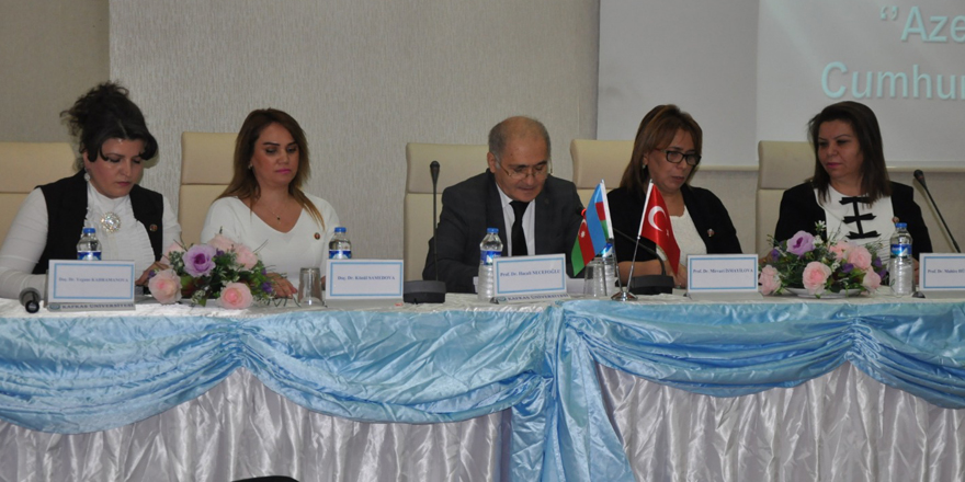 KAÜ’de “Geçmişten Günümüze Azerbaycan Cumhuriyeti” konulu panel düzenlendi